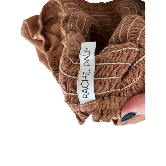 Rachel Pally Louise Midi Smocked Dress - Nutmeg - LG - Picture 9 of 12